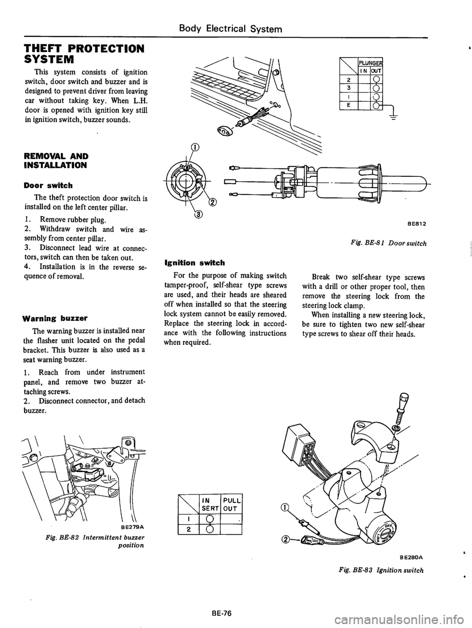 DATSUN 610 1974  Service Manual 