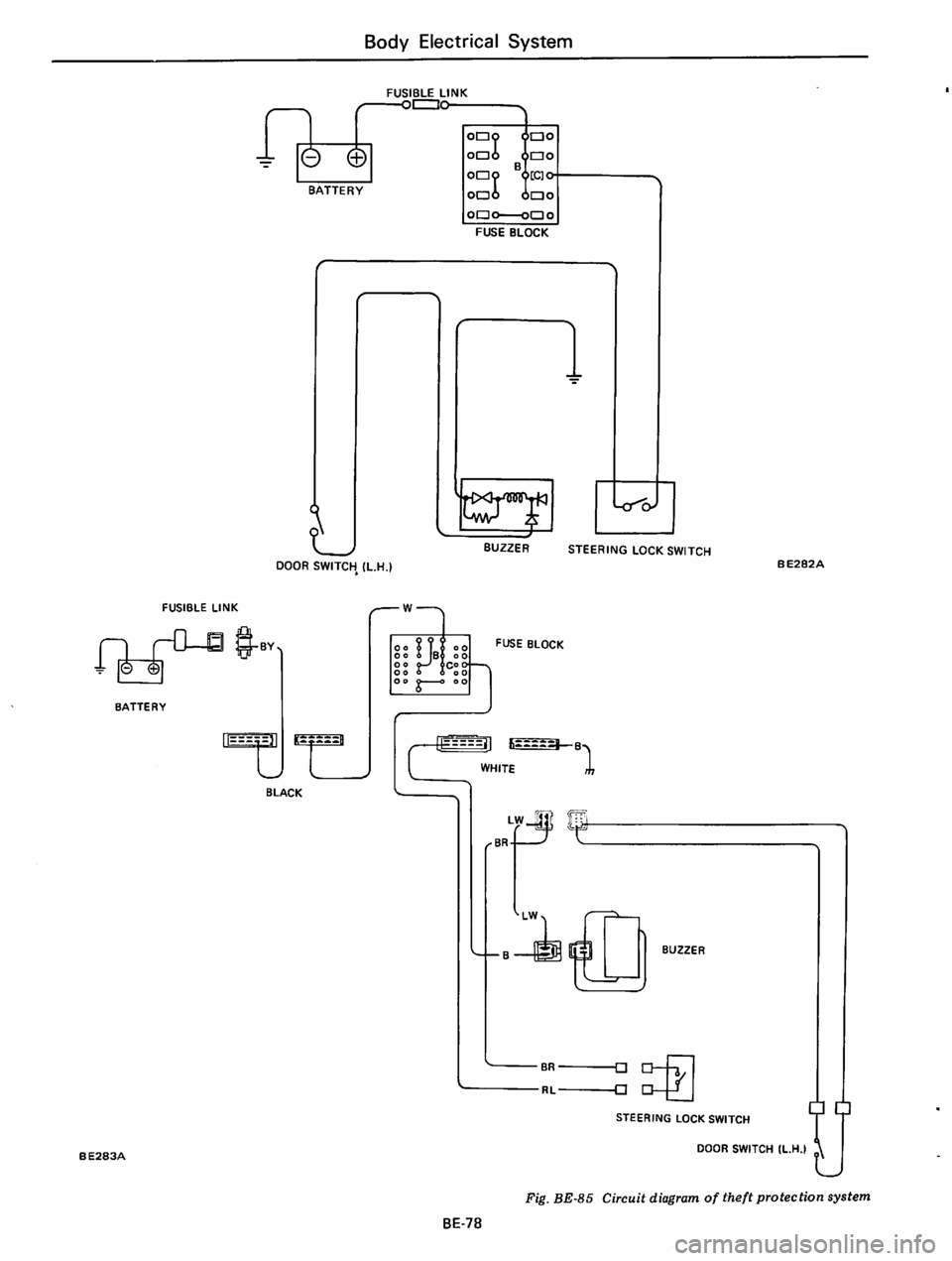 DATSUN 610 1974  Service Manual 