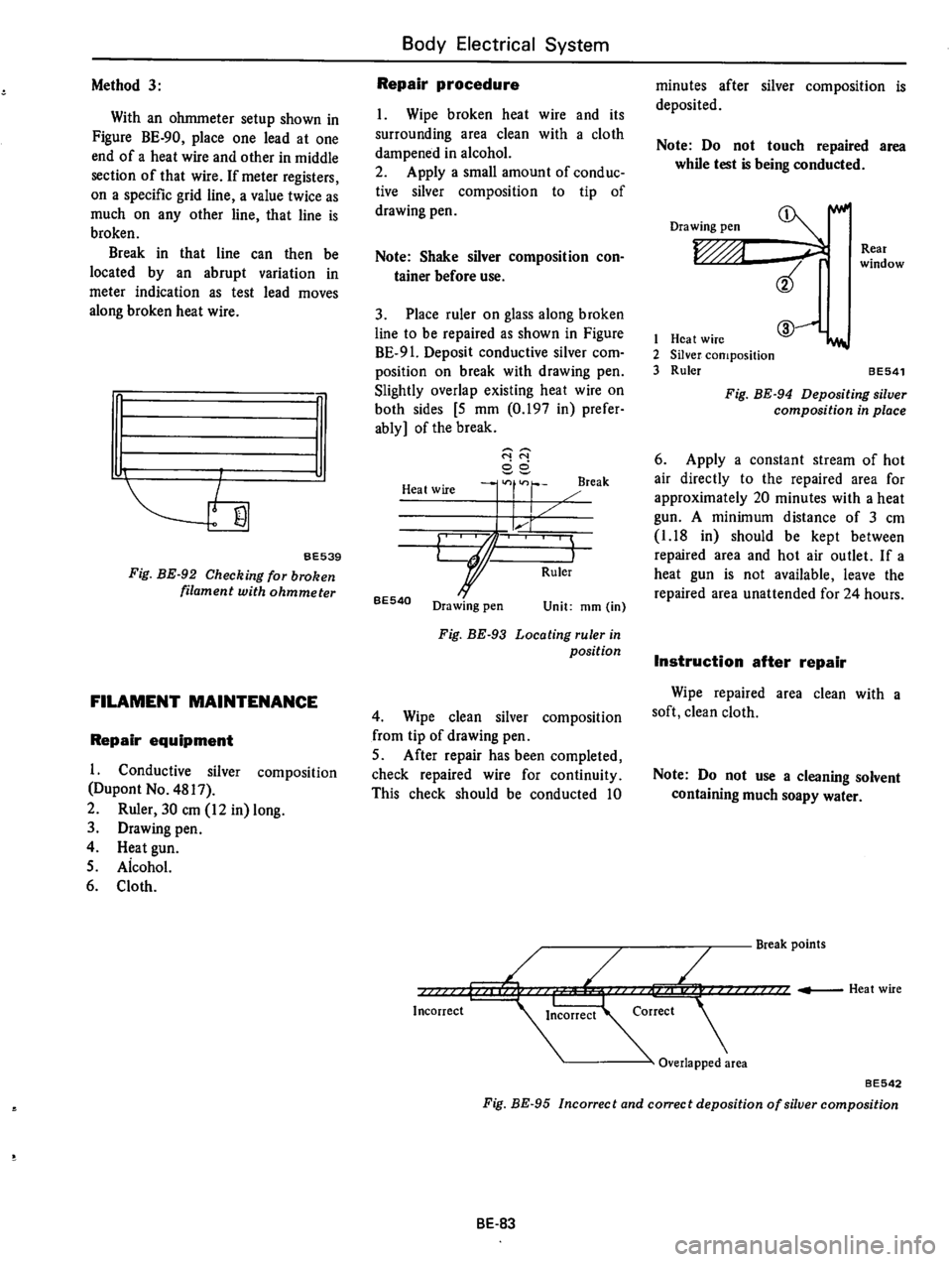 DATSUN 610 1974  Service Manual 