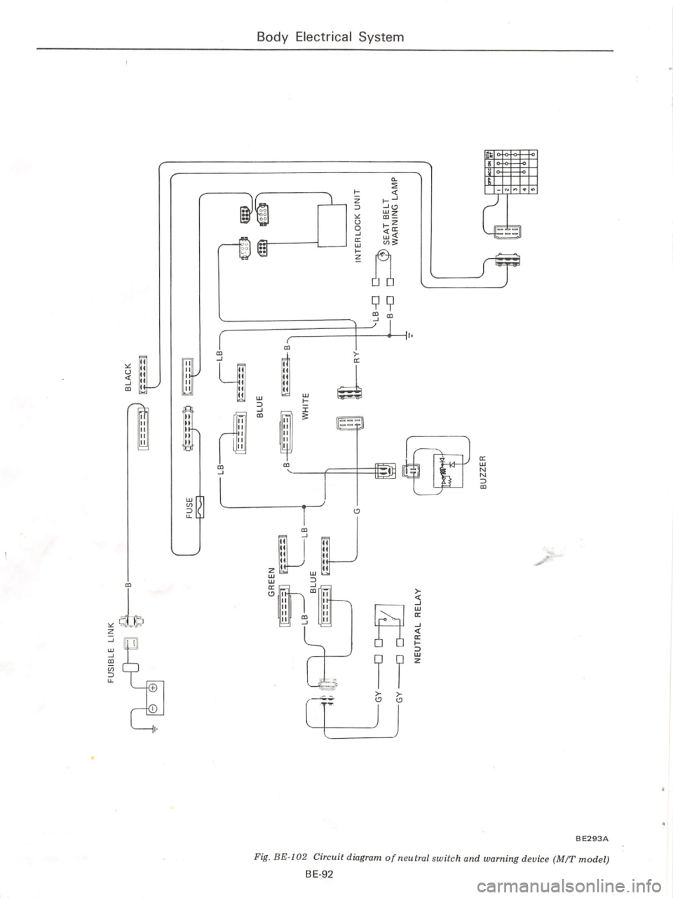 DATSUN 610 1974  Service Manual 