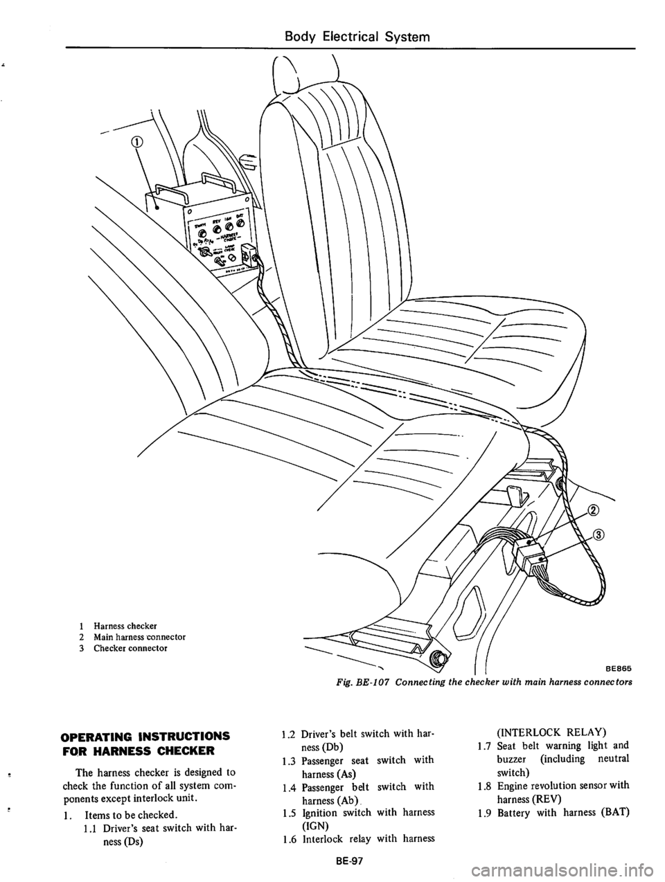 DATSUN 610 1974  Service Manual 