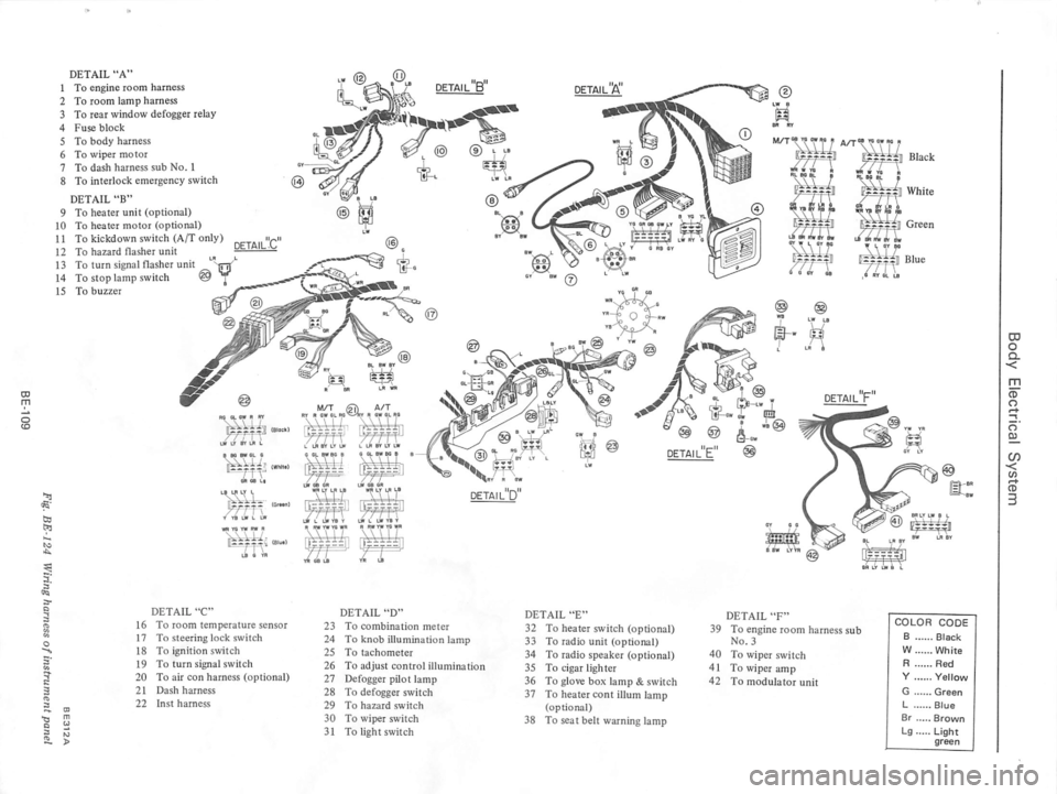 DATSUN 610 1974  Service Manual 
