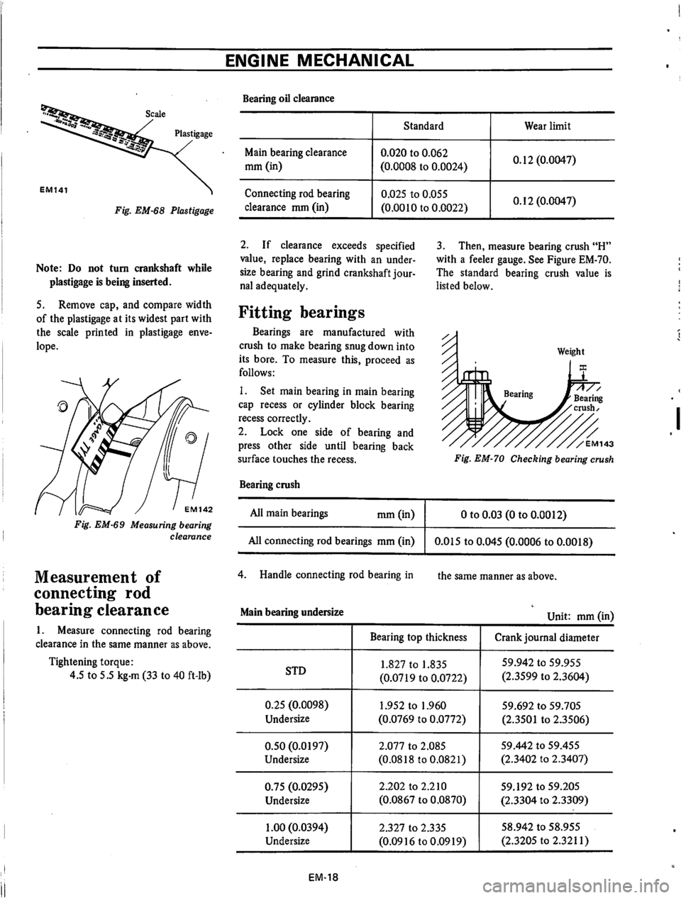 DATSUN 610 1974  Service Manual 