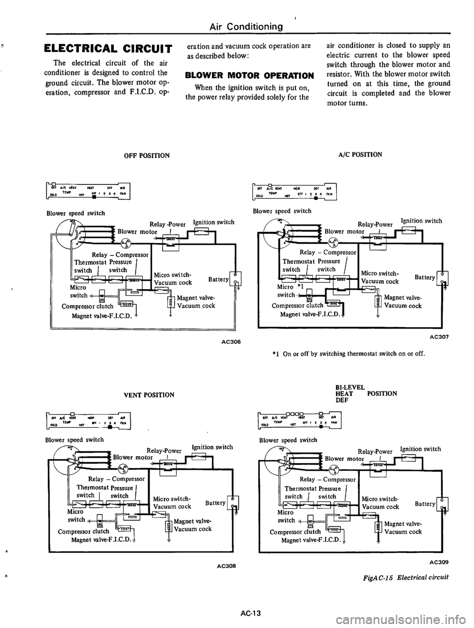 DATSUN 610 1974  Service Manual 