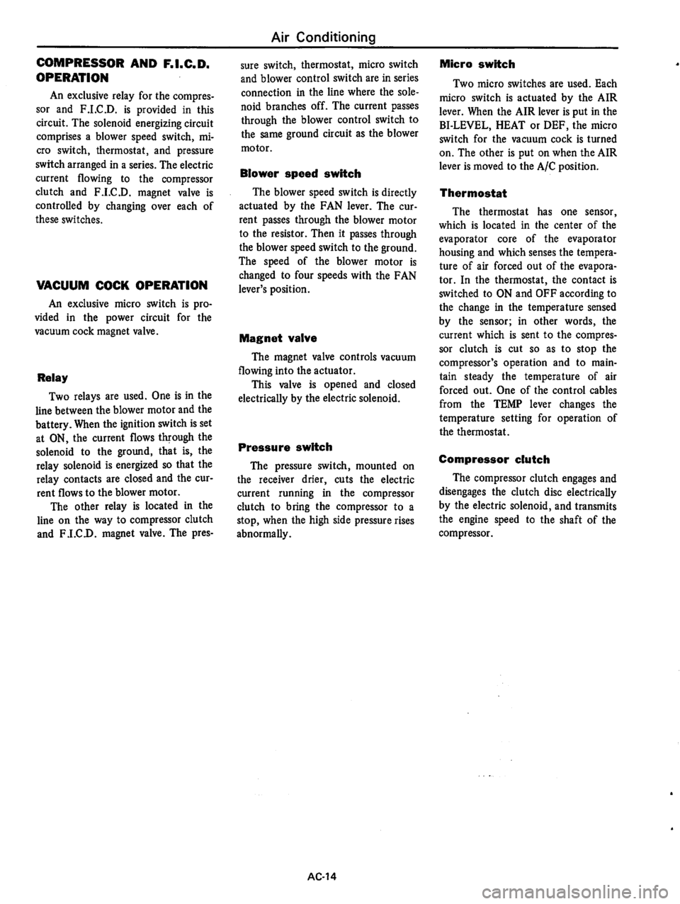 DATSUN 610 1974  Service Manual 