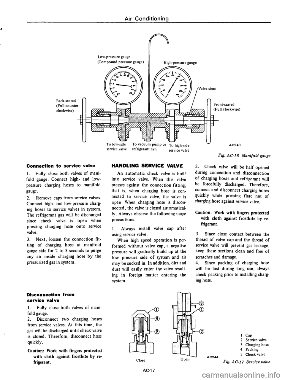 DATSUN 610 1974  Service Manual 