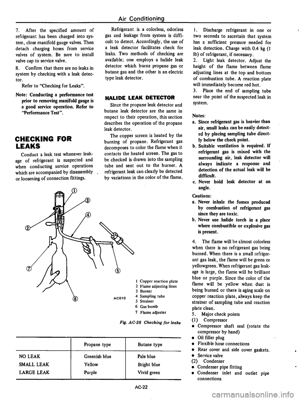 DATSUN 610 1974  Service Manual 
