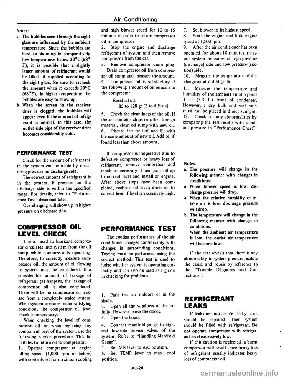 DATSUN 610 1974  Service Manual 