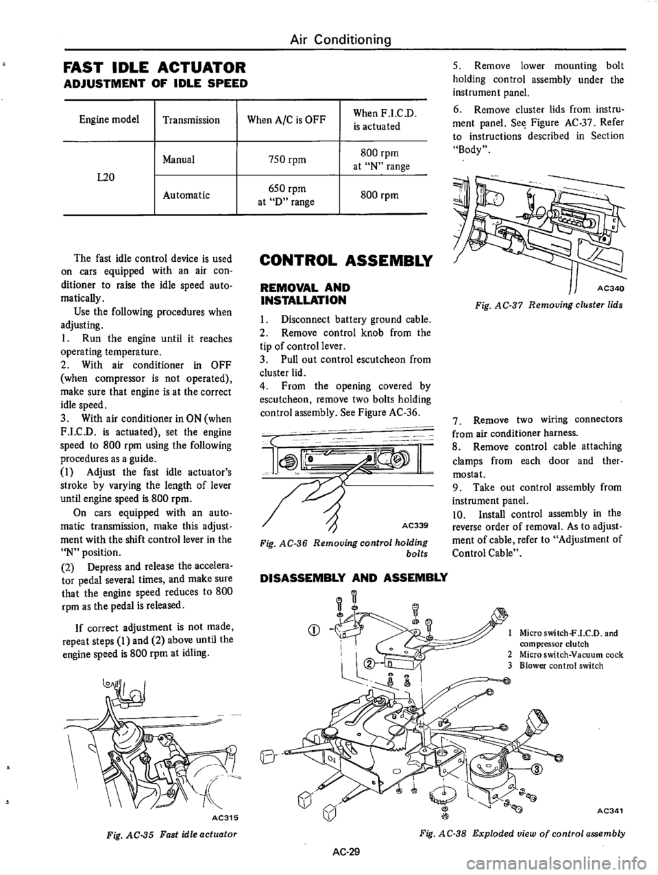 DATSUN 610 1974  Service Manual 