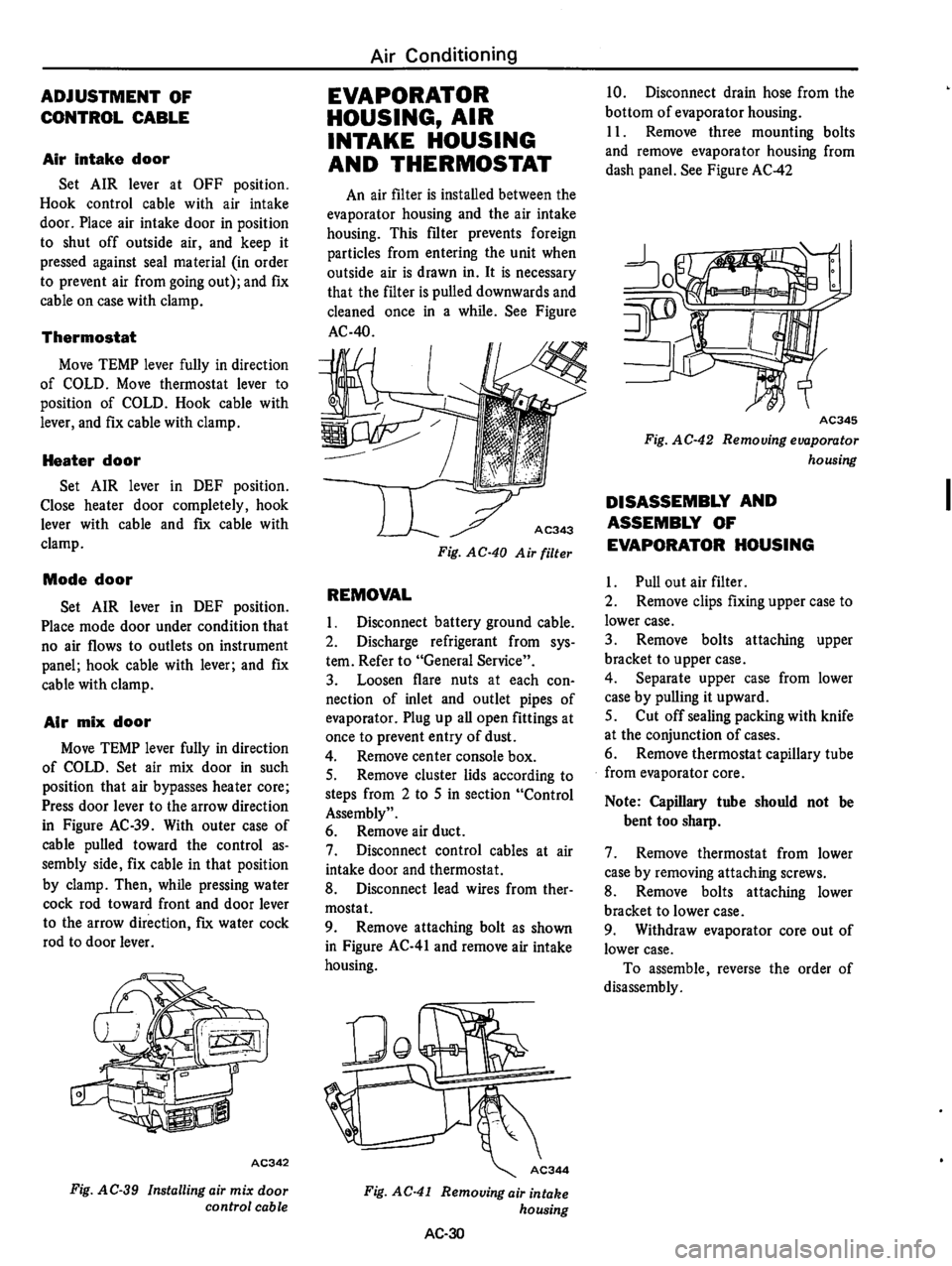 DATSUN 610 1974  Service Manual 