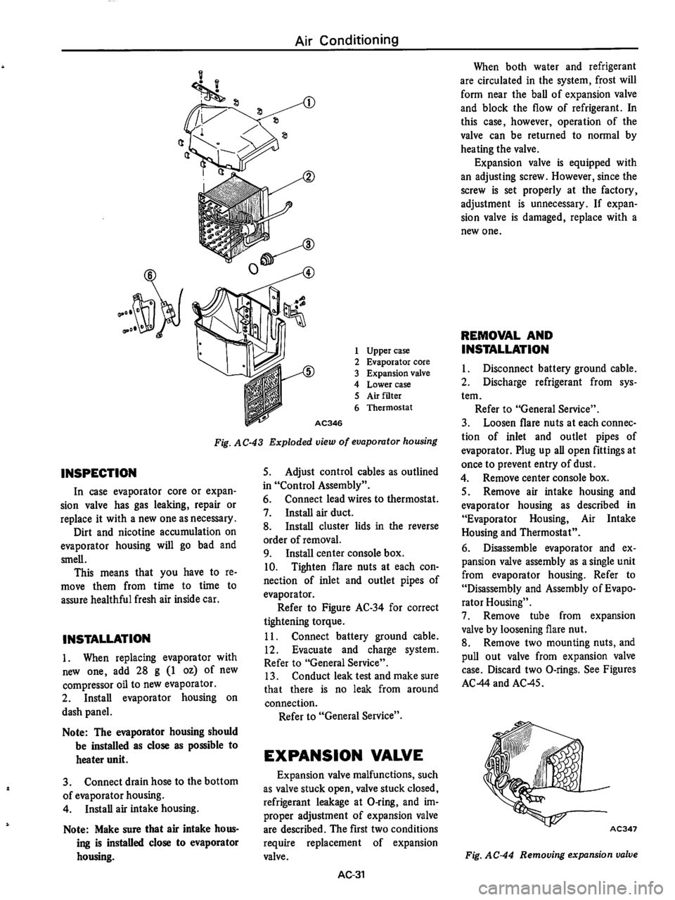 DATSUN 610 1974  Service Manual 