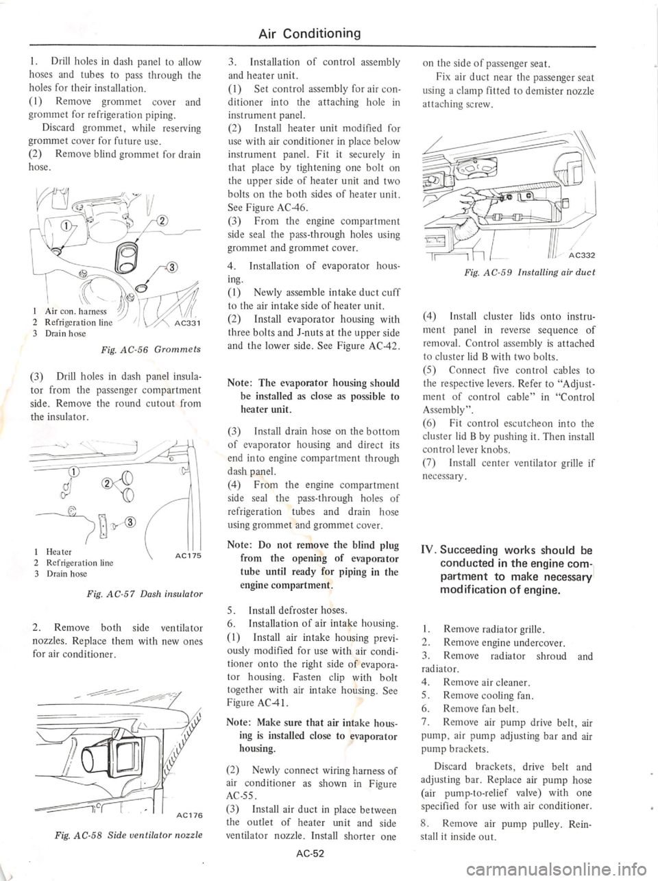 DATSUN 610 1974  Service Manual 