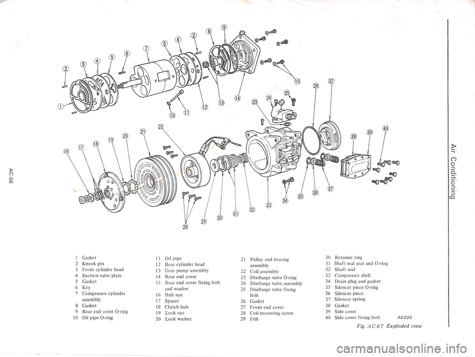 DATSUN 610 1974  Service Manual 