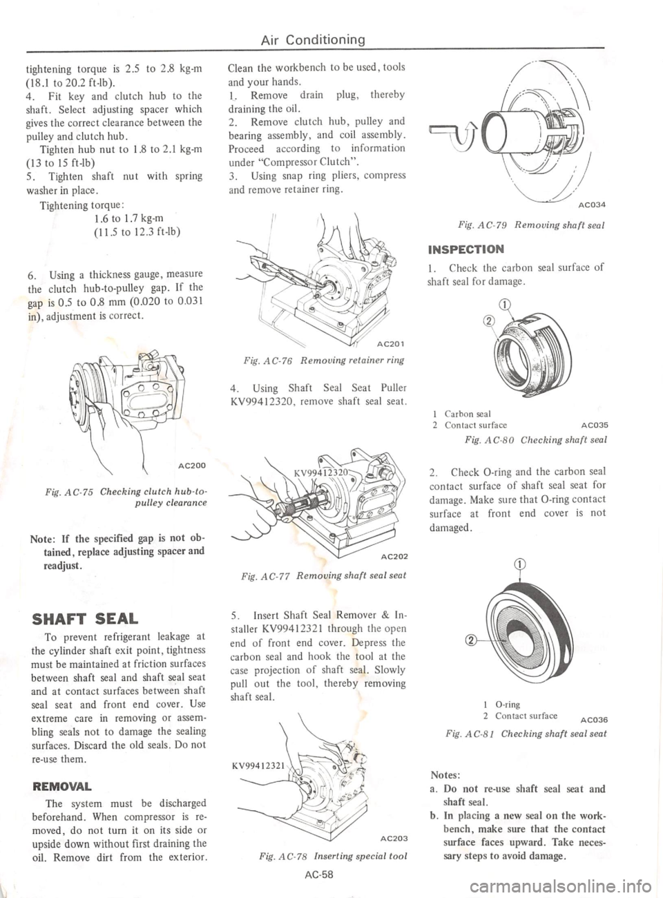 DATSUN 610 1974  Service Manual 