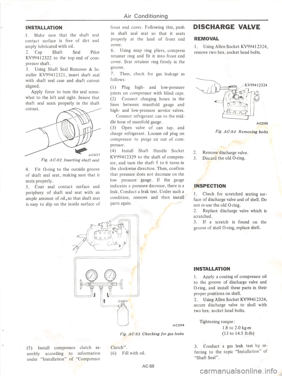 DATSUN 610 1974  Service Manual 