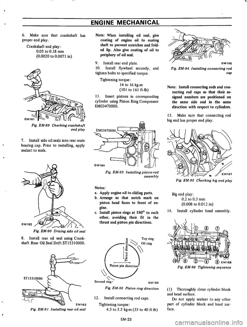 DATSUN 610 1974  Service Manual 