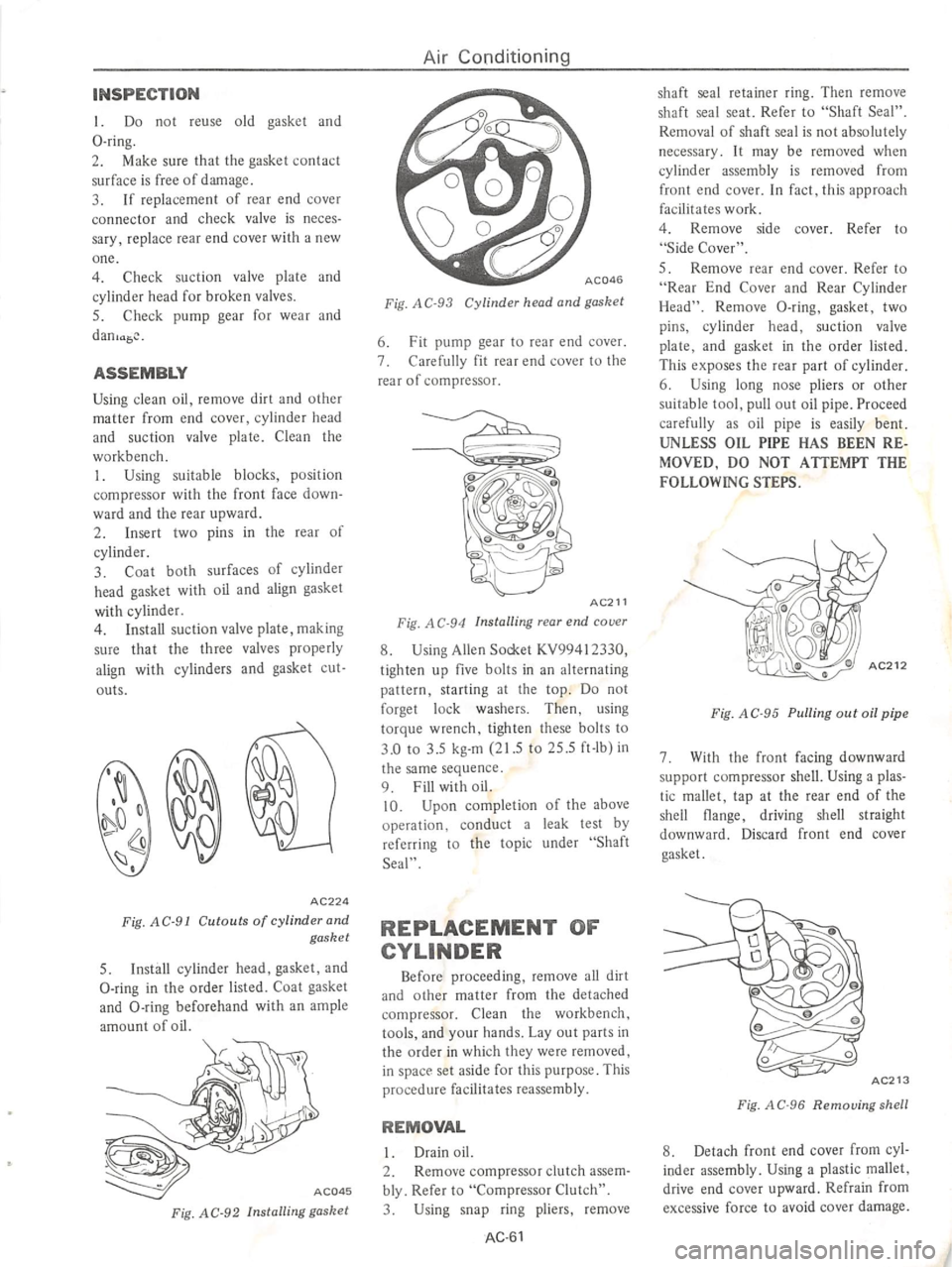 DATSUN 610 1974  Service Manual 