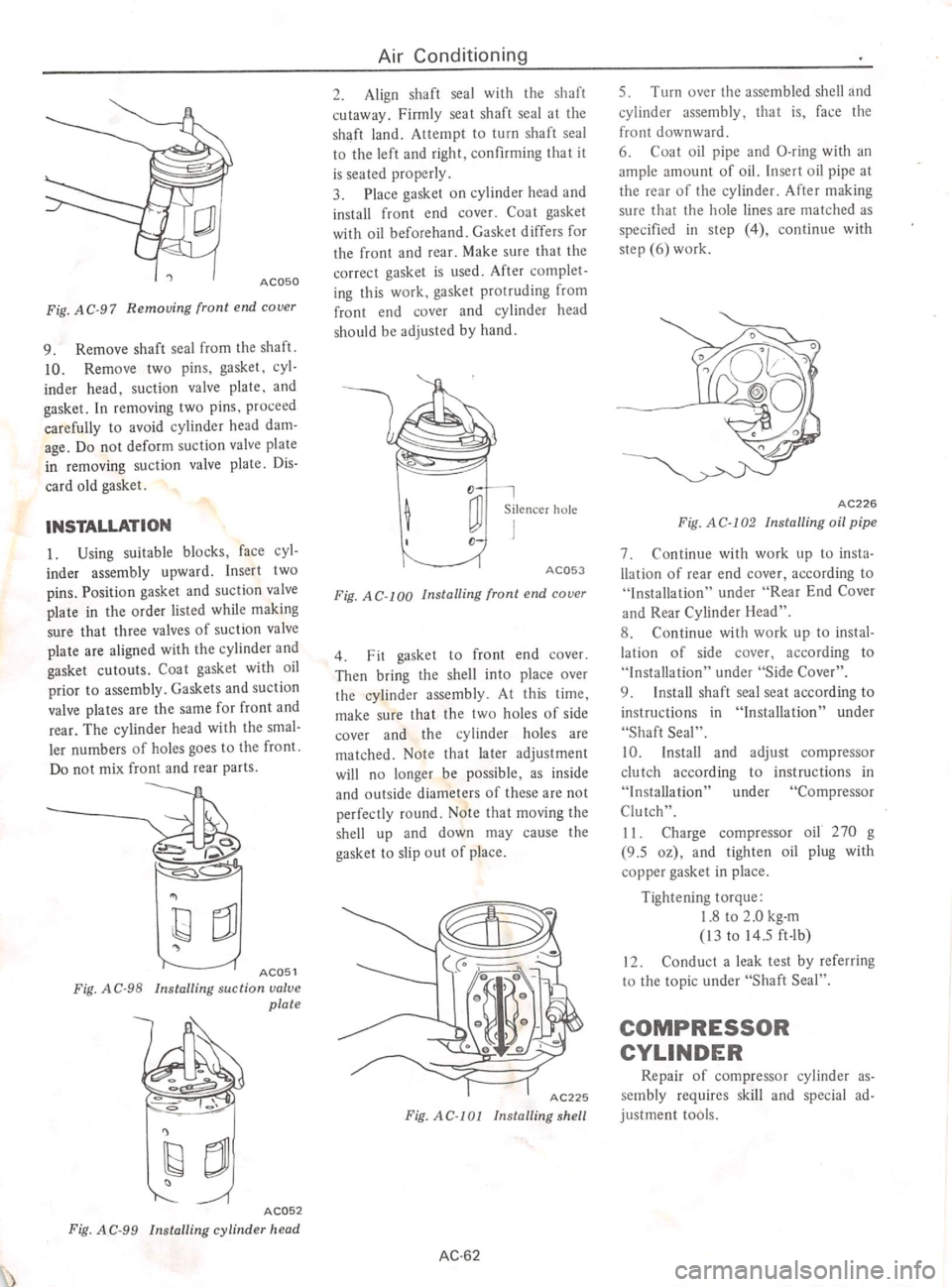 DATSUN 610 1974  Service Manual 