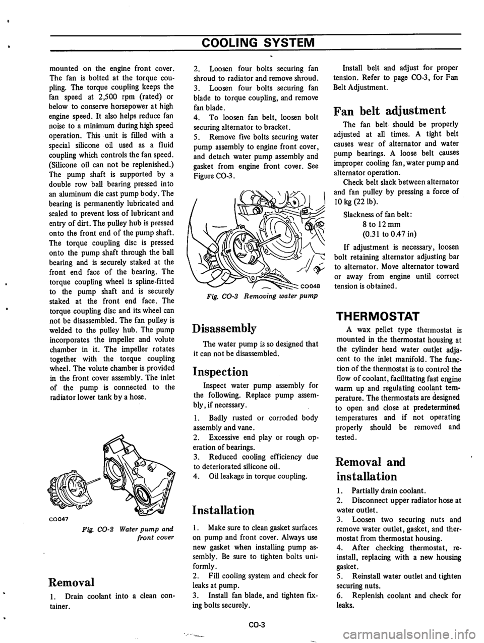 DATSUN 610 1974  Service Manual 