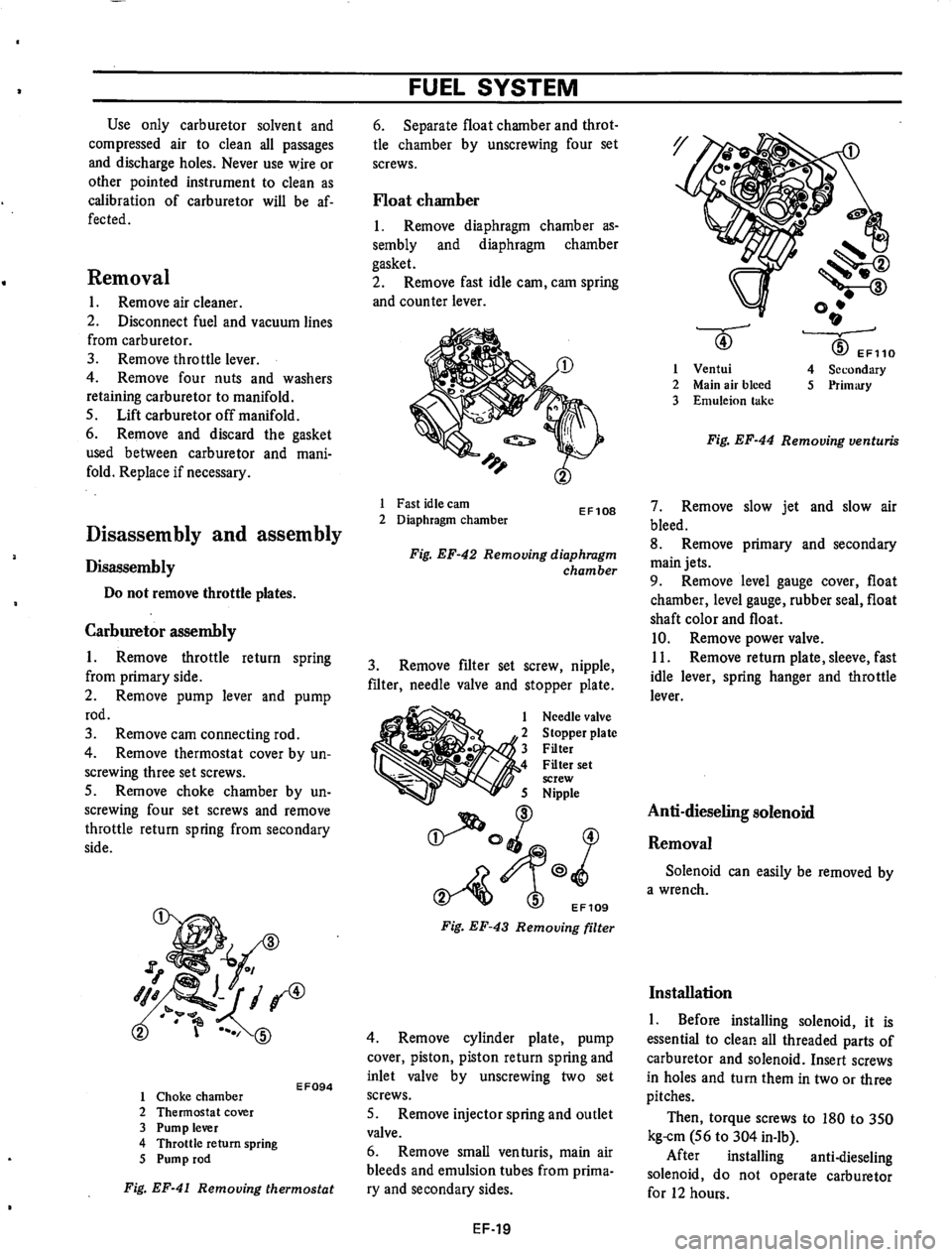 DATSUN 610 1974  Service Manual 