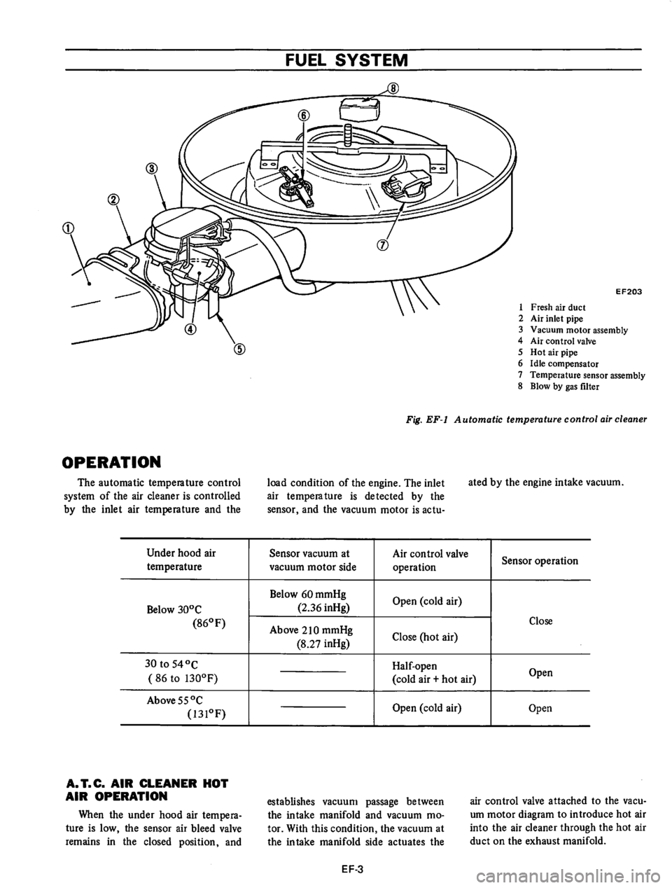 DATSUN 610 1975  Service Manual 