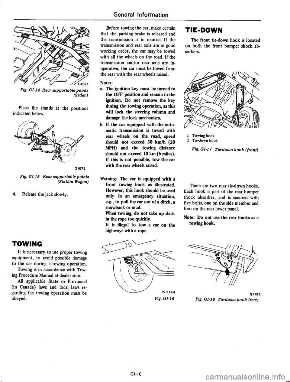 DATSUN 610 1975  Service Manual 
