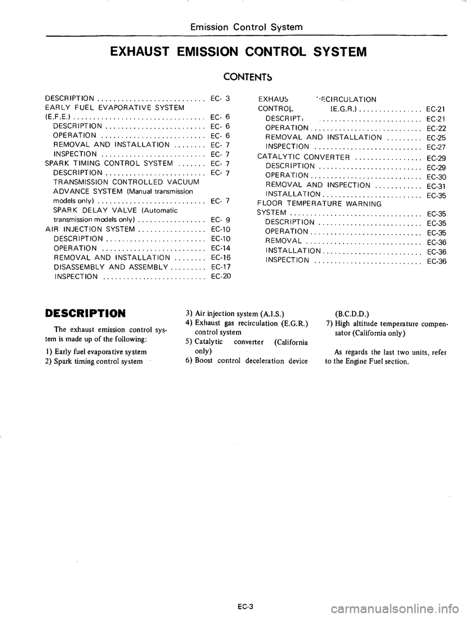 DATSUN 610 1975  Service Manual 