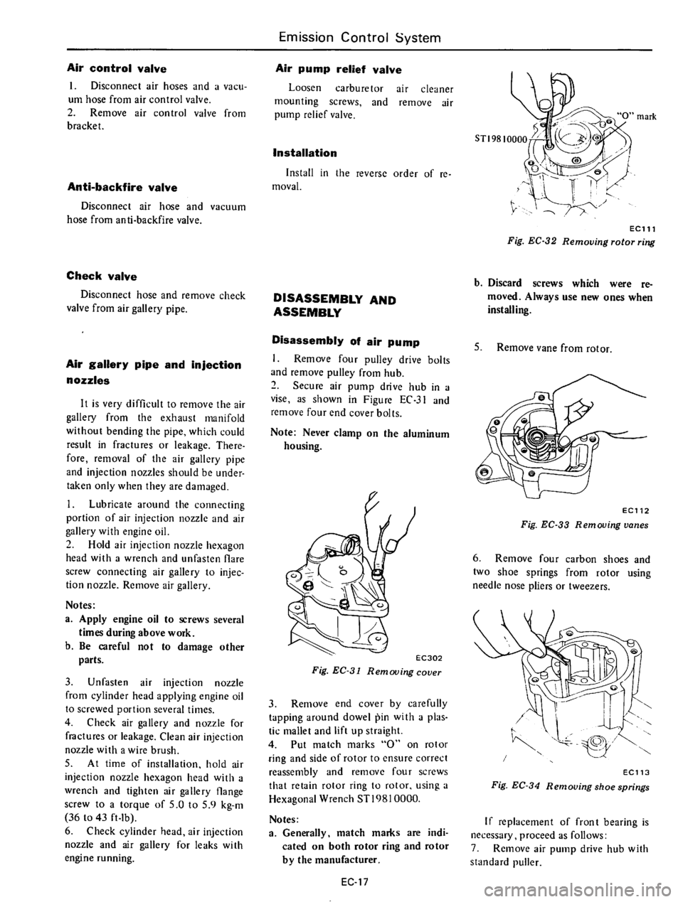 DATSUN 610 1975  Service Manual 