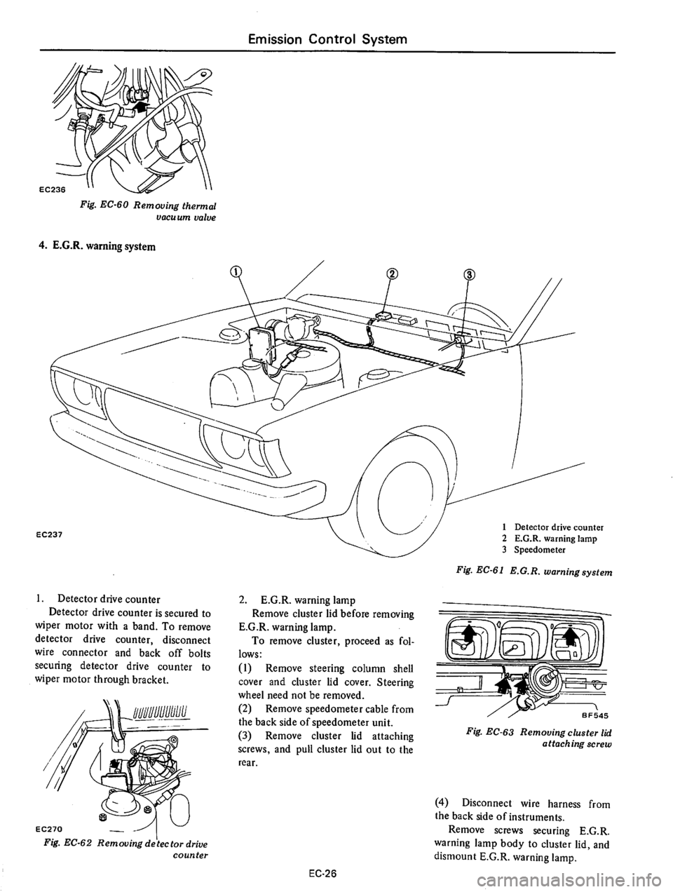 DATSUN 610 1975  Service Manual 