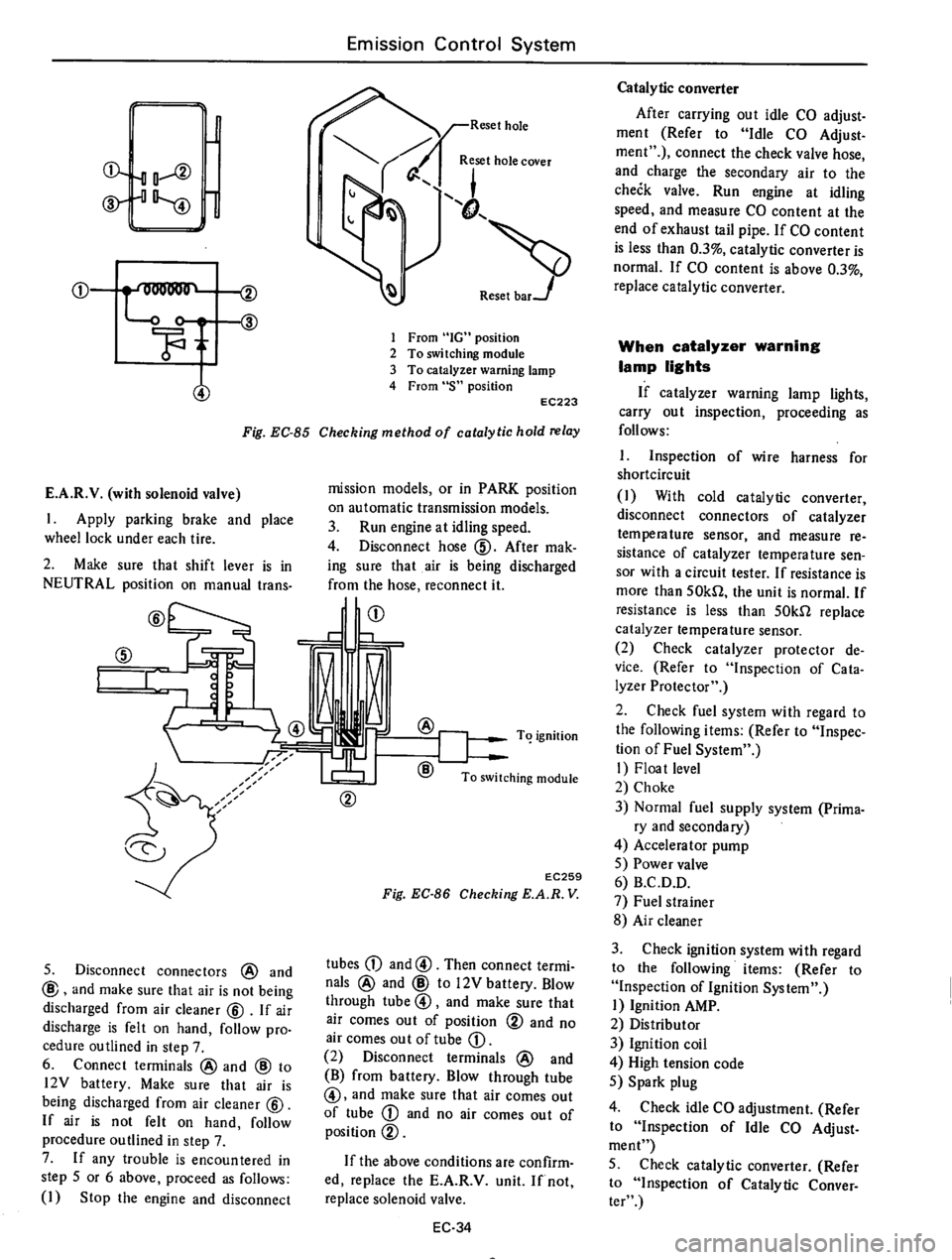 DATSUN 610 1975  Service Manual 