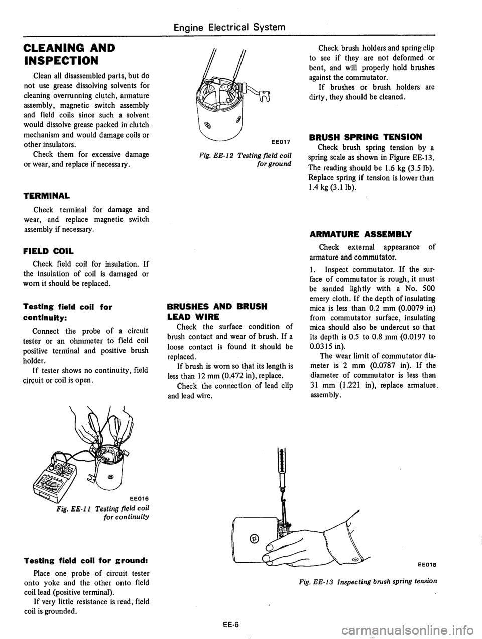 DATSUN 610 1975  Service Manual 
