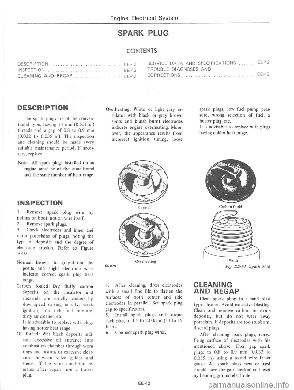 DATSUN 610 1975  Service Manual 