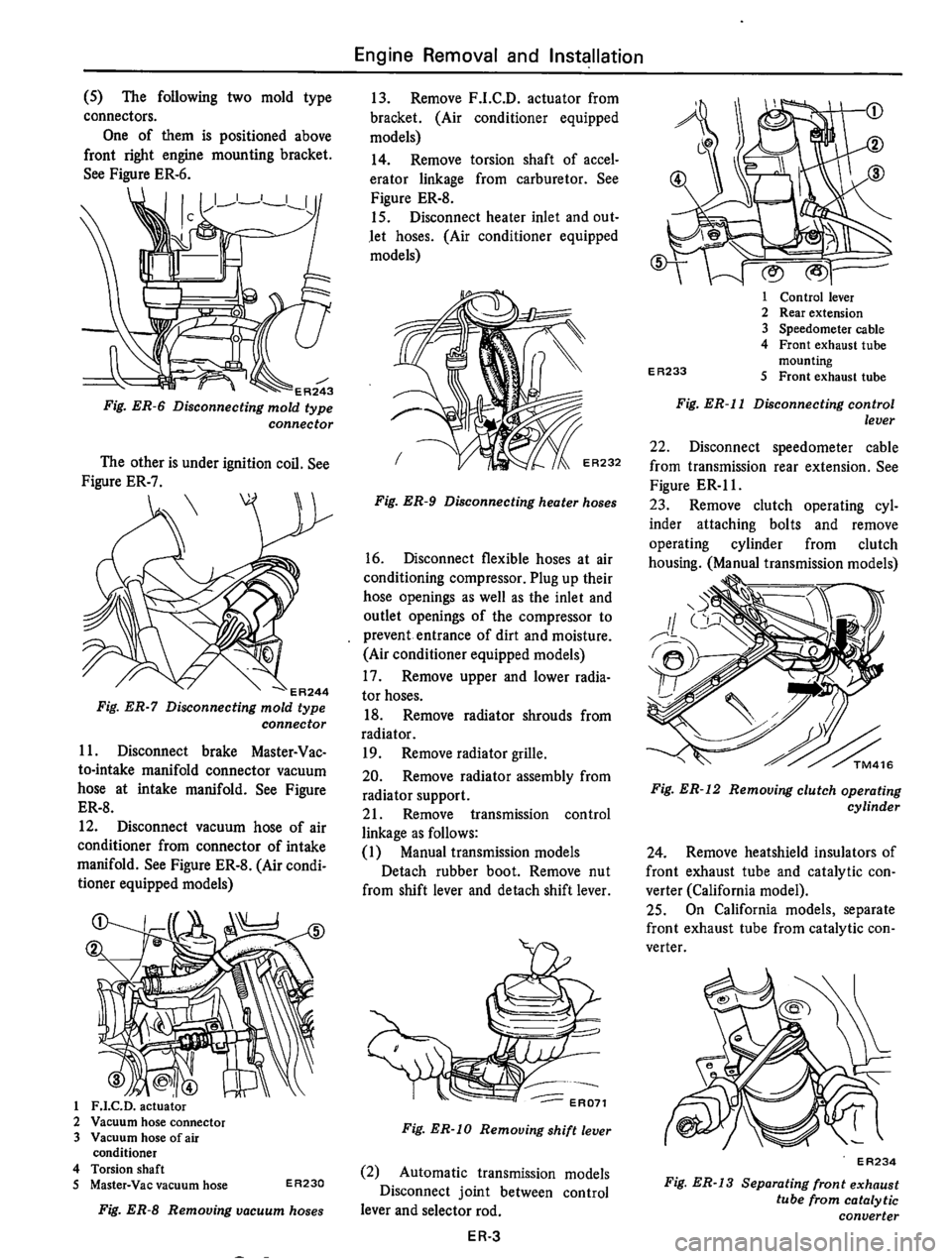 DATSUN 610 1975  Service Manual 