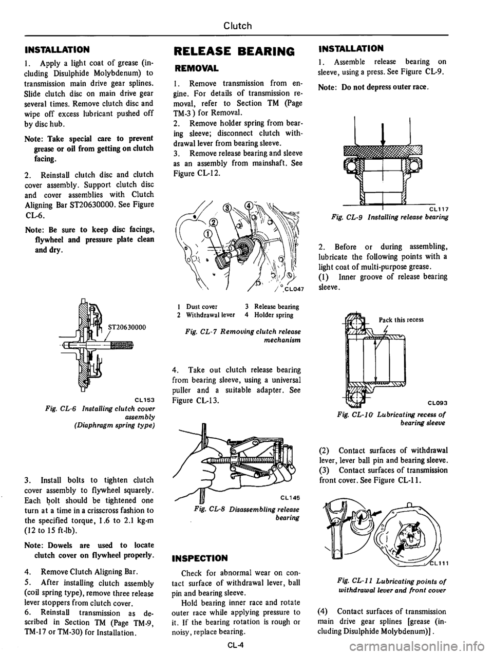 DATSUN 610 1975  Service Manual 