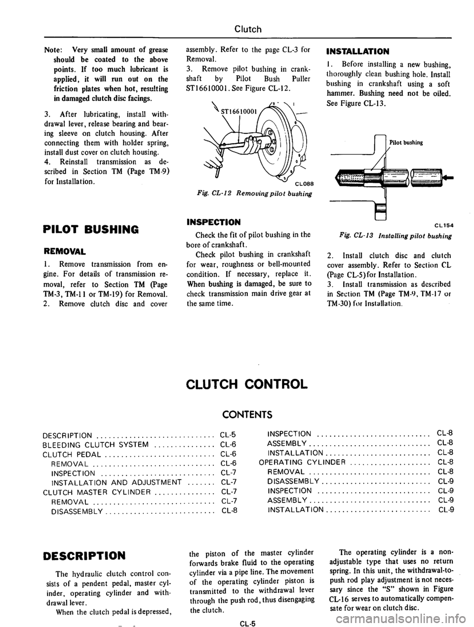 DATSUN 610 1975  Service Manual 