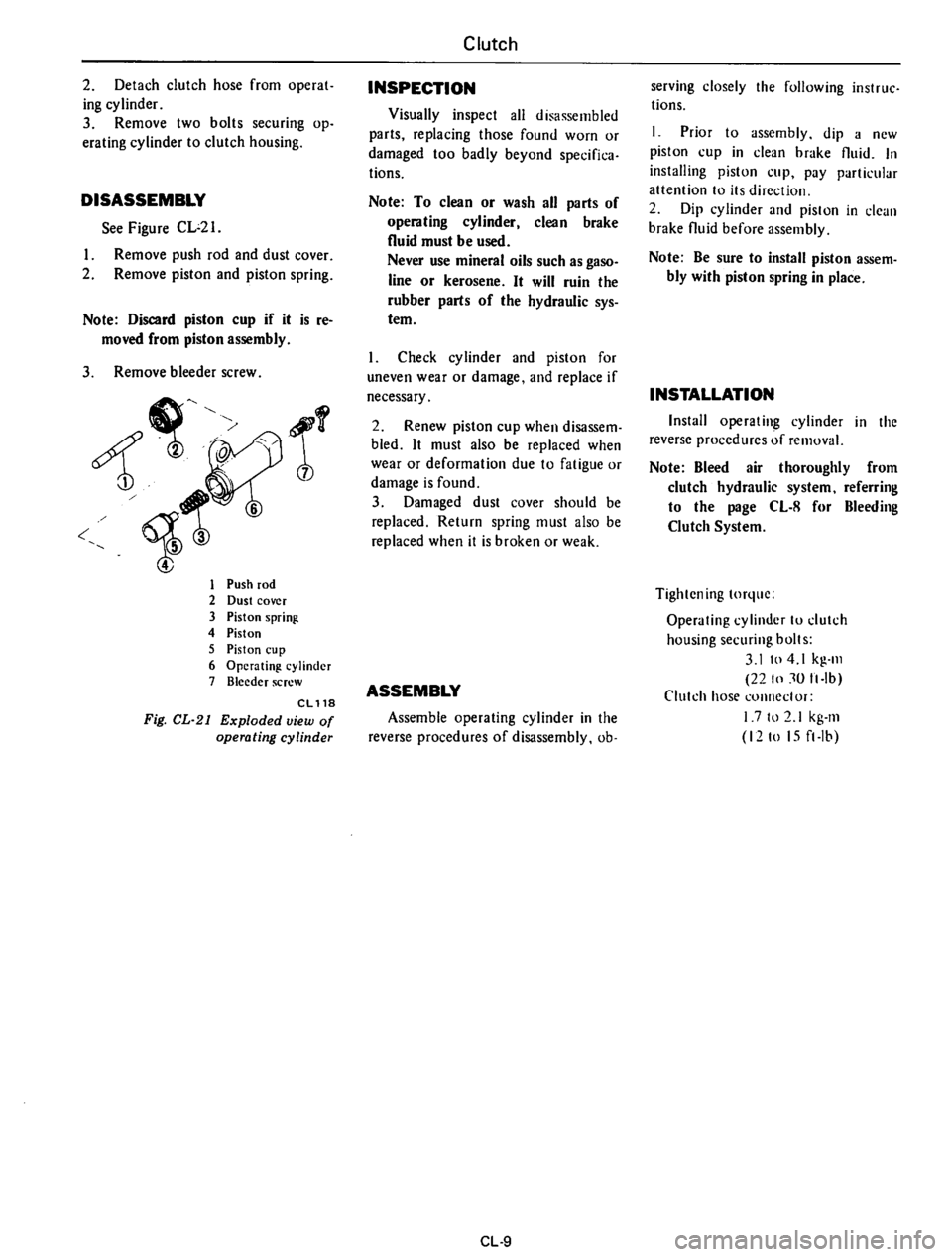 DATSUN 610 1975  Service Manual 
