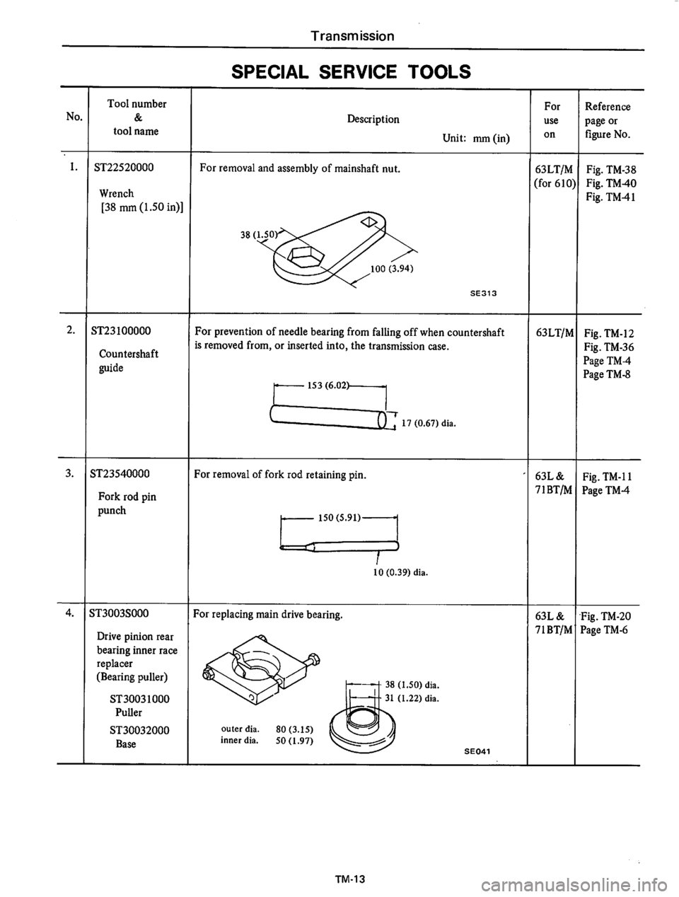 DATSUN 610 1975  Service Manual 