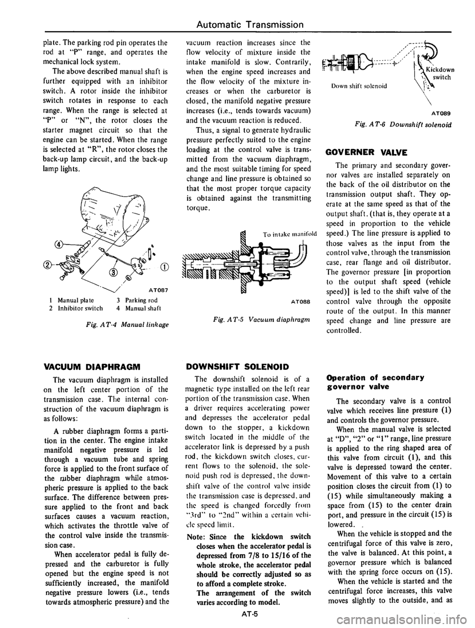 DATSUN 610 1975  Service Manual 