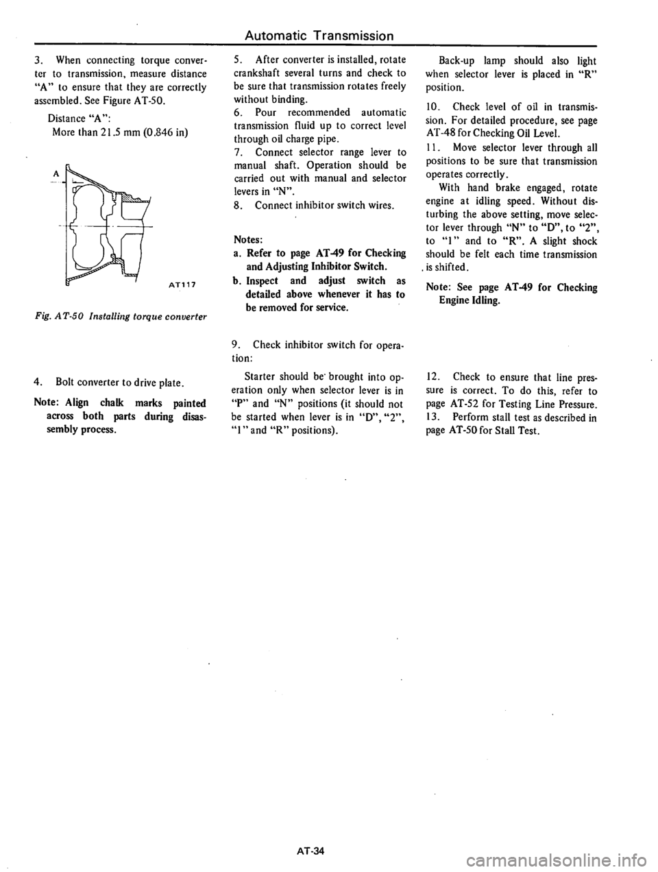 DATSUN 610 1975  Service Manual 