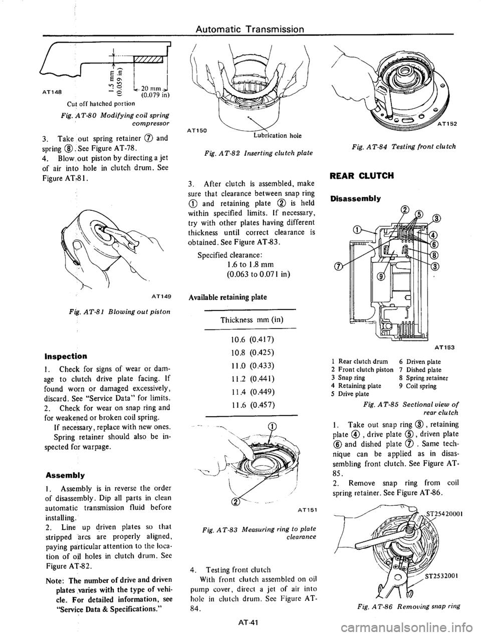 DATSUN 610 1975  Service Manual 