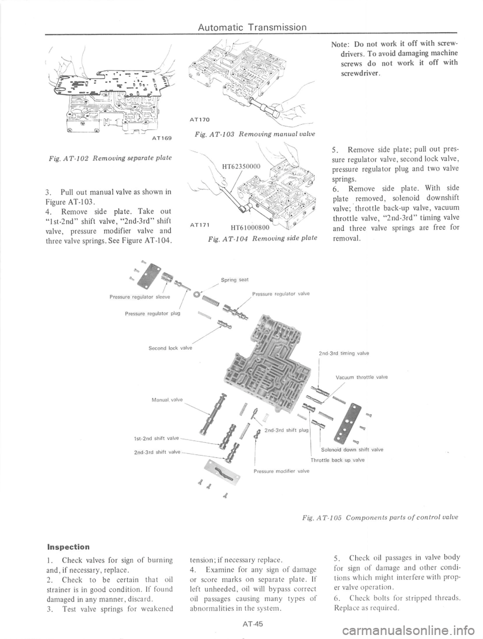DATSUN 610 1975  Service Manual 