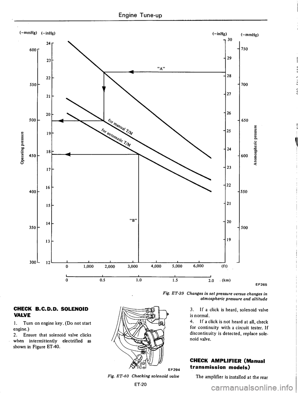 DATSUN 610 1975  Service Manual 
