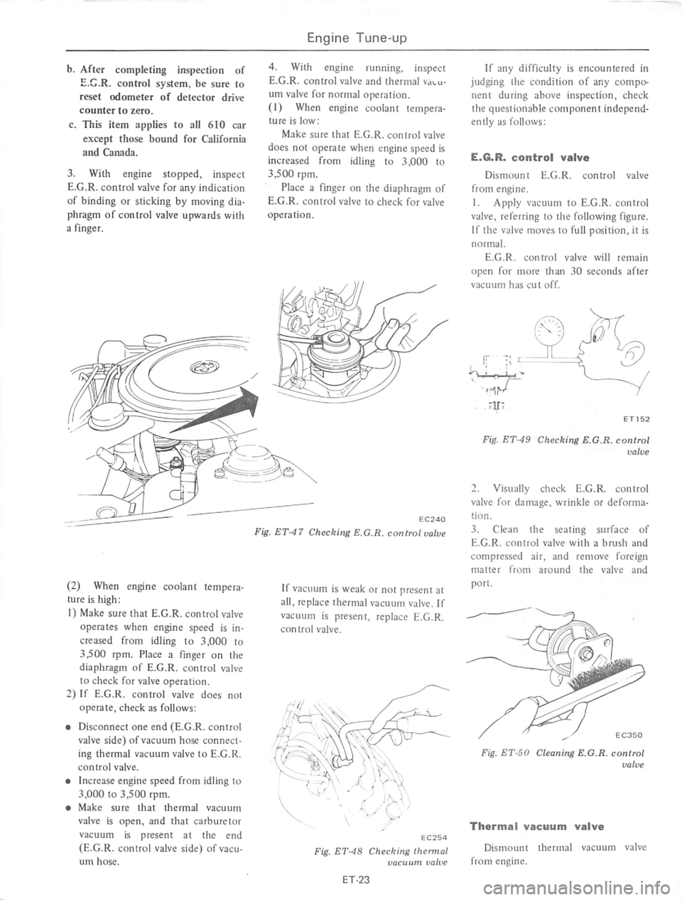 DATSUN 610 1975  Service Manual 