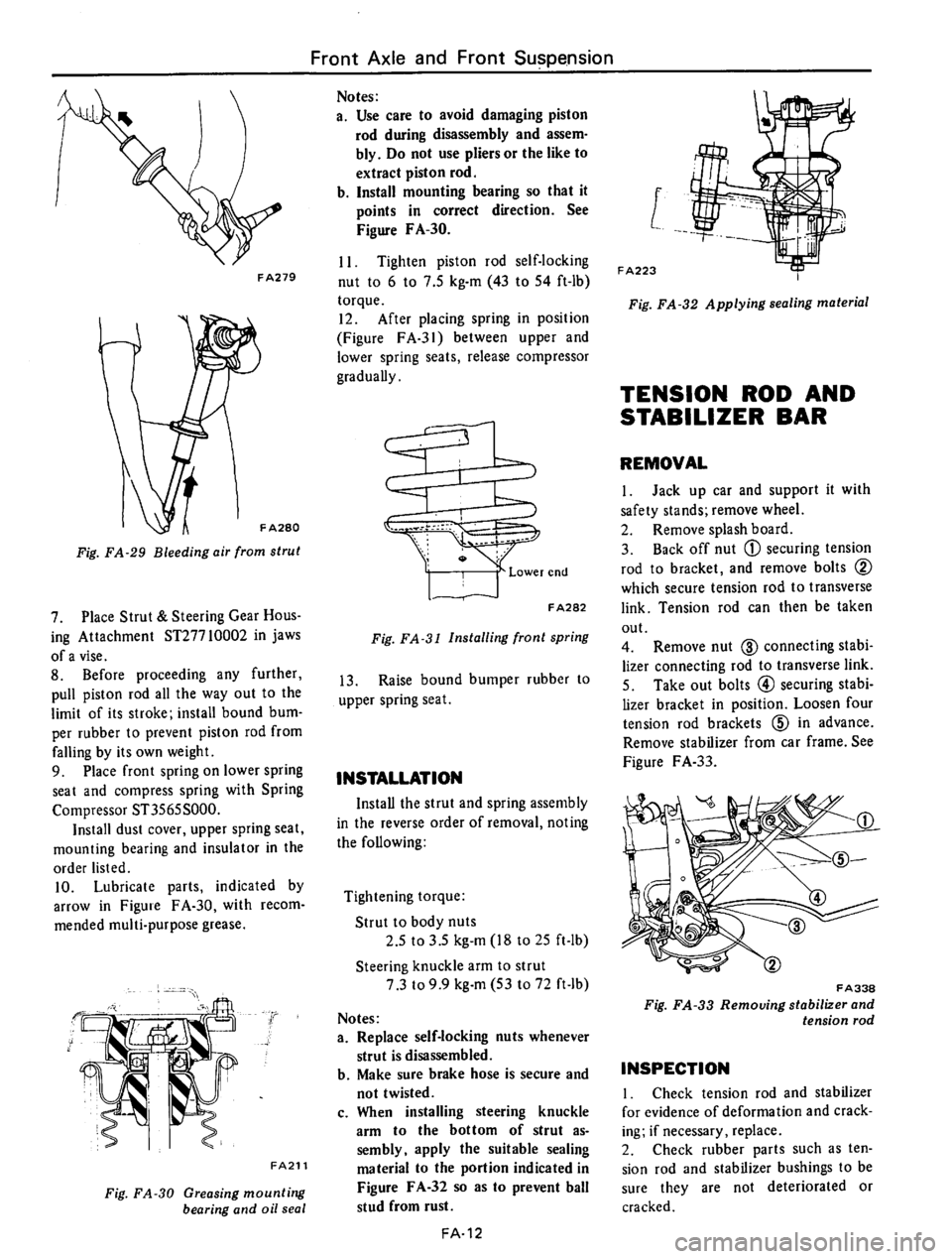 DATSUN 610 1975  Service Manual 