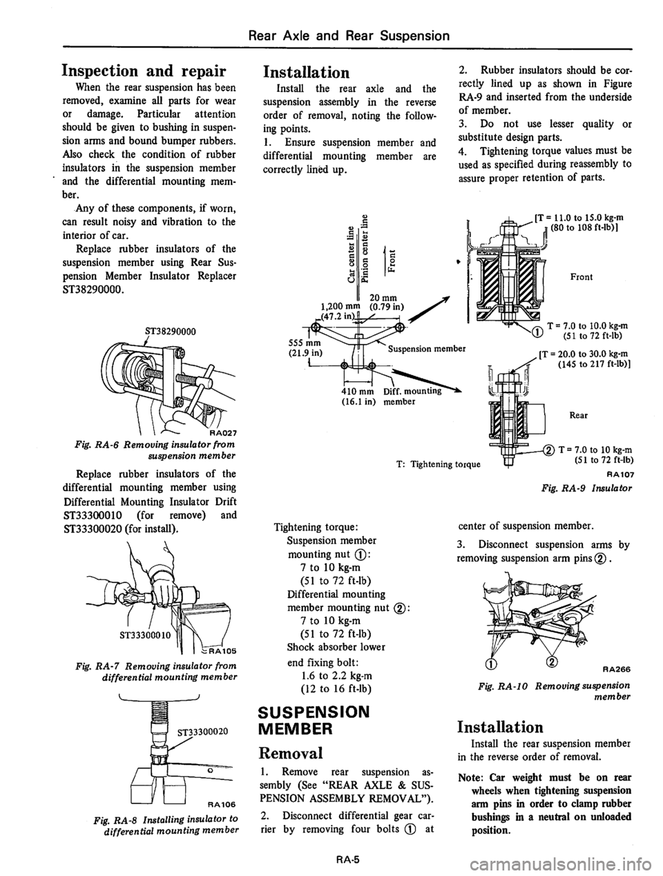 DATSUN 610 1975  Service Manual 