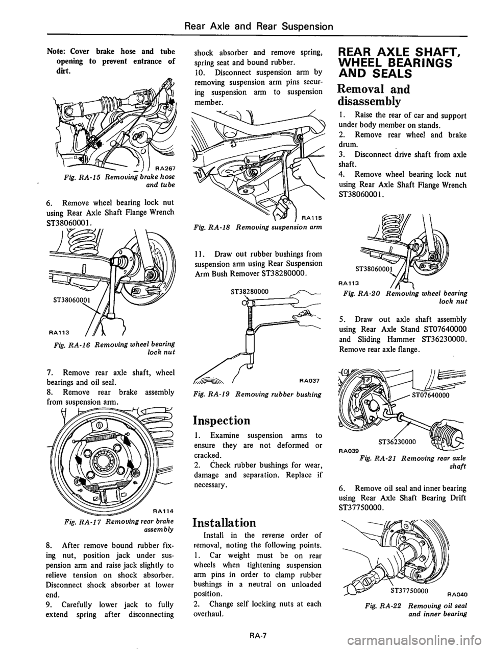 DATSUN 610 1975  Service Manual 