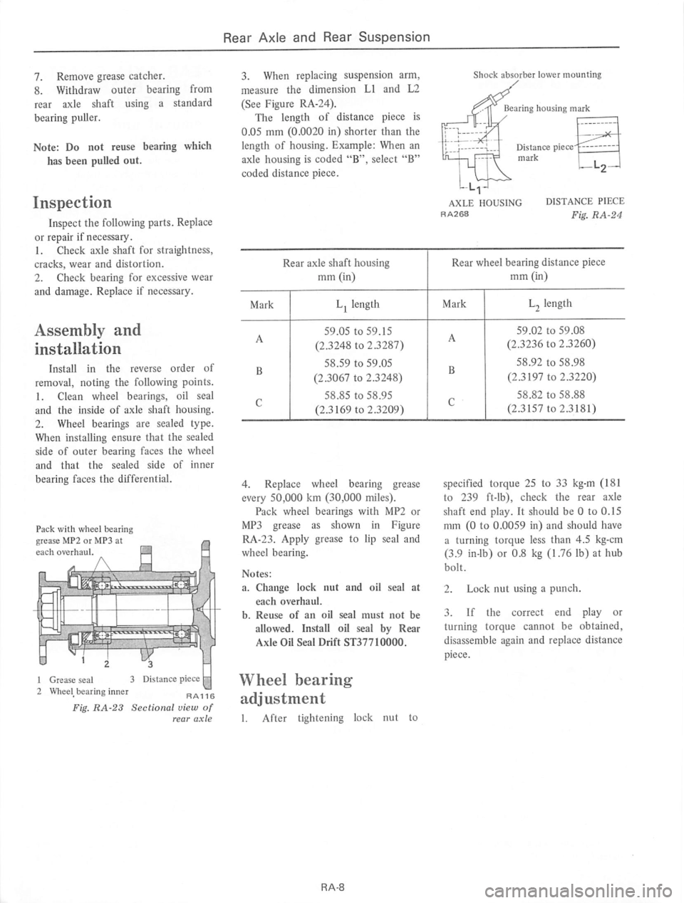 DATSUN 610 1975  Service Manual 