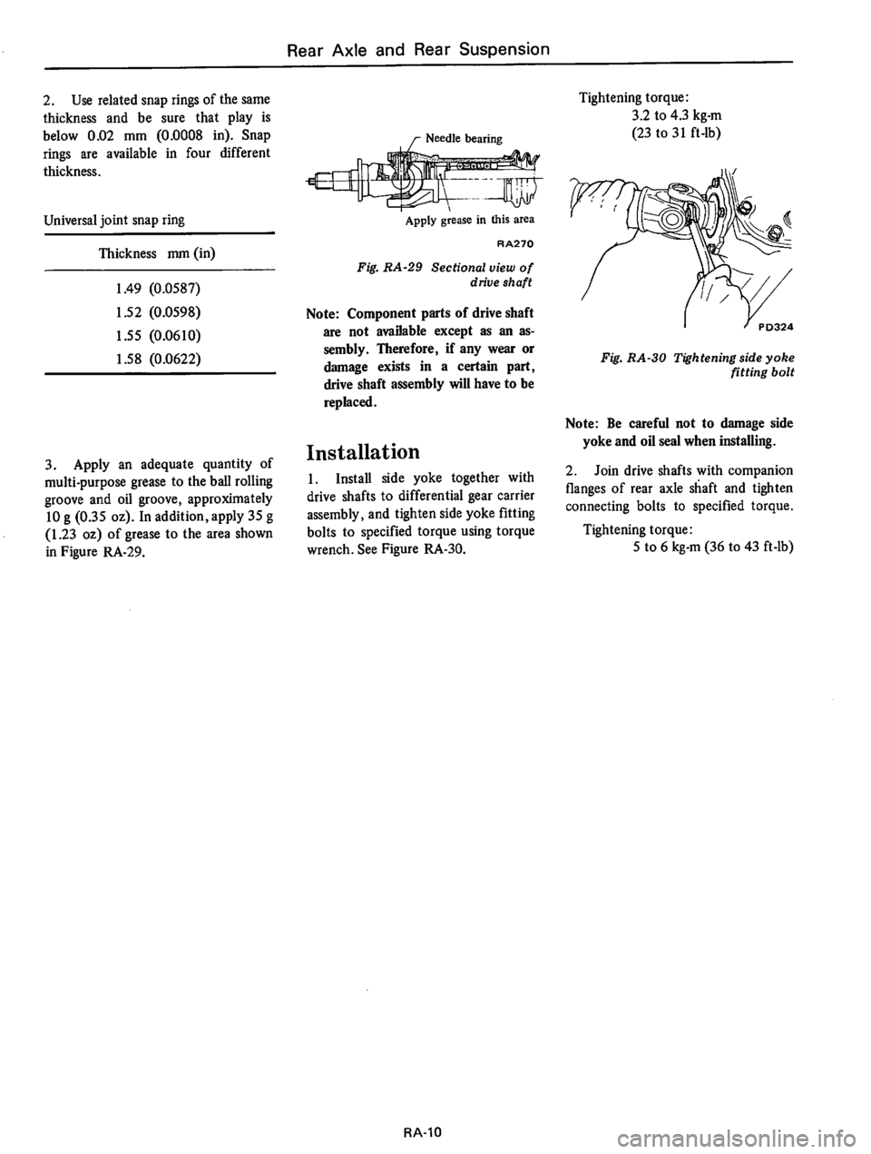DATSUN 610 1975  Service Manual 