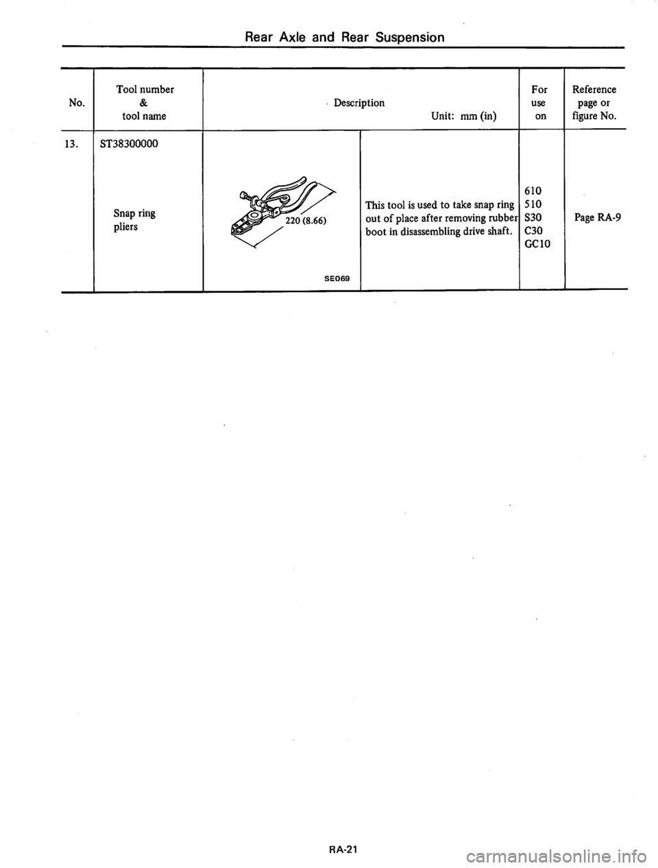 DATSUN 610 1975  Service Manual 