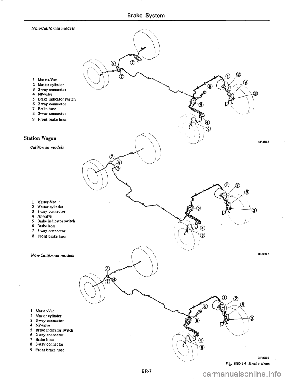 DATSUN 610 1975  Service Manual 